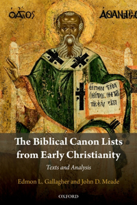 Biblical Canon Lists from Early Christianity