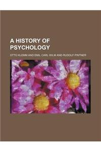 A History of Psychology