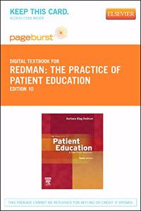 Practice of Patient Education - Elsevier eBook on Vitalsource (Retail Access Card)