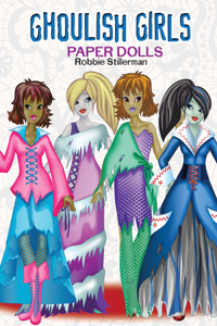 Ghoulish Girls Paper Dolls