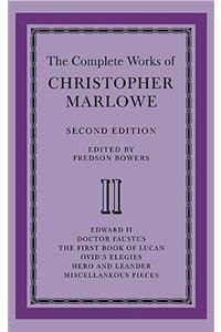 Complete Works of Christopher Marlowe 2 Volume Paperback Set