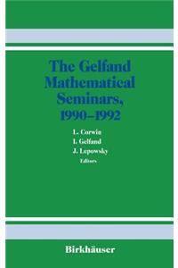 Gelfand Mathematical Seminars, 1990-1992