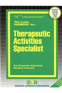 Therapeutic Activities Specialist