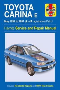 Toyota Carina E Petrol (May 92 - 97) Haynes Repair Manual