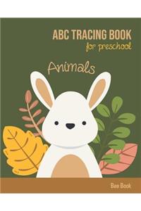 Animals ABC Tracing Book For Preschool