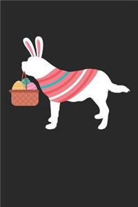 Saint Bernard Notebook - Easter Gift for Saint Bernard Lovers - Saint Bernard Journal