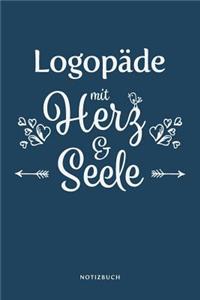 Logopäde Mit Herz & Seele Notizbuch