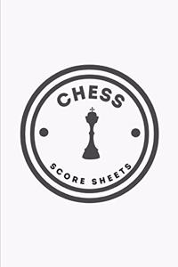 Chess Score Sheets
