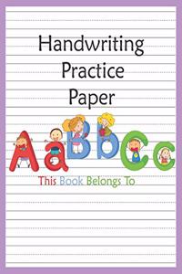 Handwriting Practice Paper