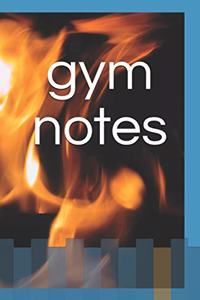 gym notes