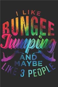 Bungee Jumping Notizbuch