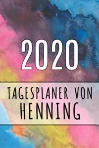 2020 Tagesplaner von Henning