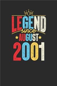 Legend Since August 2001