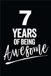 7 Years of Being Awesome