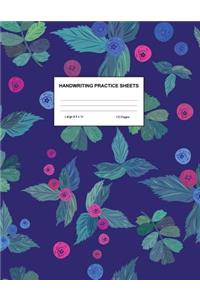 Handwriting Practice Sheets