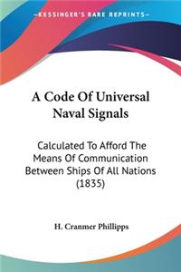 Code Of Universal Naval Signals