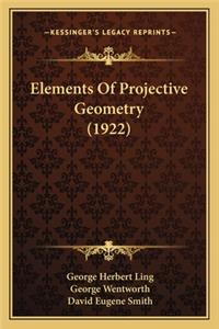 Elements of Projective Geometry (1922)