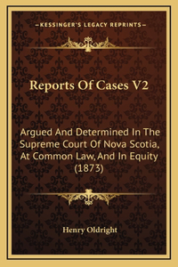 Reports Of Cases V2