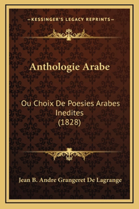 Anthologie Arabe