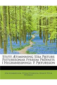 Stutt Fiminning S Ra Pjeturs Pjeturssonar Fyrrum PR Fasts Hegraness Ingi