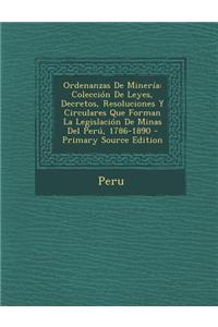 Ordenanzas de Mineria