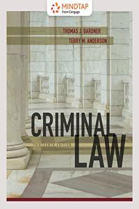 Bundle: Criminal Law, Loose-Leaf Version, 13th + Mindtap Criminal Justice, 1 Term (6 Months) Printed Access Card