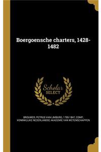 Boergoensche Charters, 1428-1482