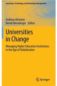 Universities in Change