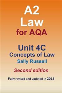 A2 Law For AQA Unit 4C Concepts of Law