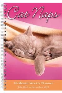 2019 Cat Naps 18-Month Weekly Planner: By Sellers Publishing