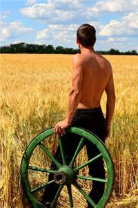 Hot Farmer in a Field Journal