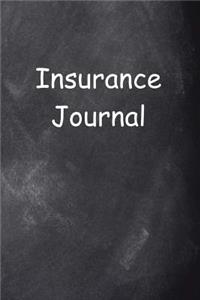 Insurance Journal Chalkboard Design