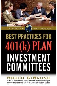 Best Practices for 401(k) Plan Investment Committees