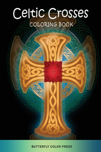 Celtic Crosses Coloring Book