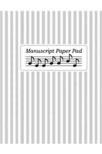 12 Staff Manuscript Paper Pad