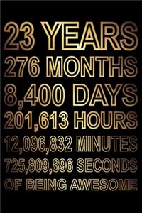 23 Years Of Being Awesome