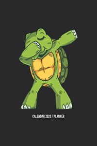 Dabbing Turtle Calendar 2020