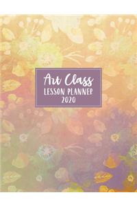 Art Class Lesson Planner 2020