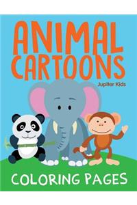 Animal Cartoons Coloring Pages