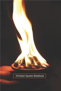 Christian Quotes Notebook