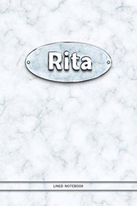 Rita - Lined Notebook