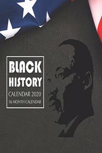 Black History Calendar 2020