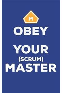 Obey Your Scrum Master