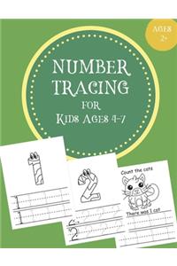 Number Tracing for Kids Ages 4-7