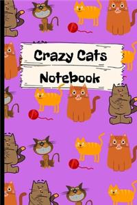 Crazy Cats Notebook