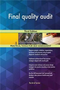 Final quality audit