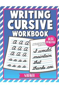 Writing Cursive Workbook