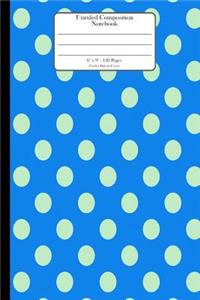 Unruled Composition Notebook. 6