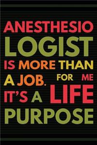 Anesthesiologist is More Than a Job