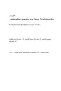 Certification of Computational Results